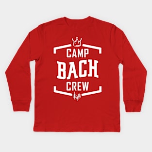 Camp Bachelorette - camping bride Kids Long Sleeve T-Shirt